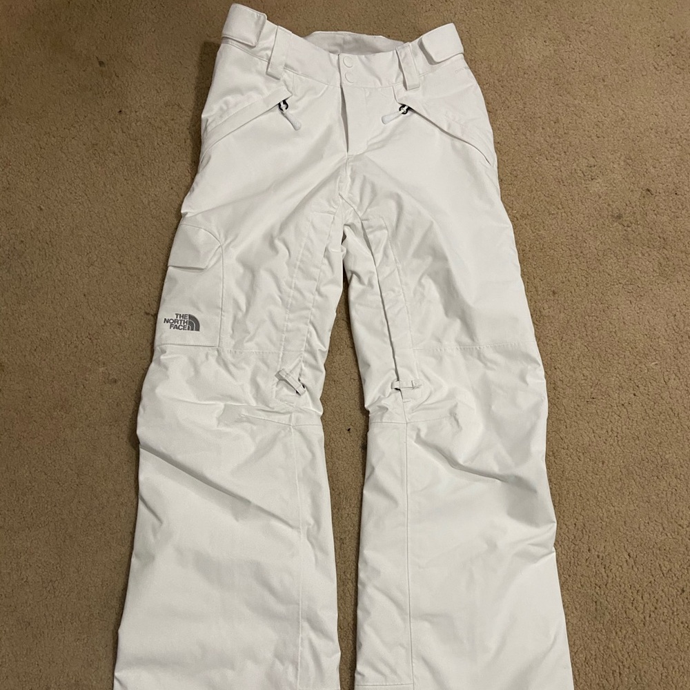 North Face Snow Pants White XS
